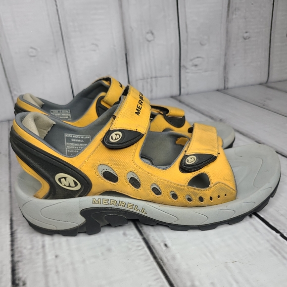 Merrell Rapid Pulse Sandal Yellow Wmns 7.0 - Picture 3 of 7